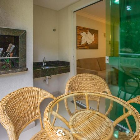Flat Com Piscina Termica No Bombinhas Summer Beach Bagian luar foto
