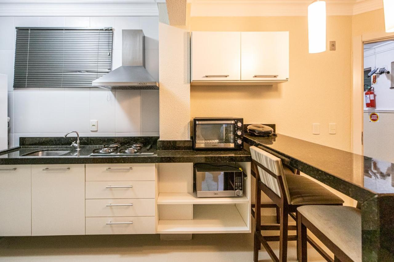 Flat Com Piscina Termica No Bombinhas Summer Beach Bagian luar foto