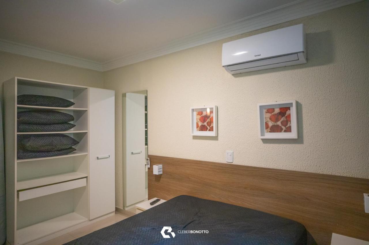 Flat Com Piscina Termica No Bombinhas Summer Beach Bagian luar foto