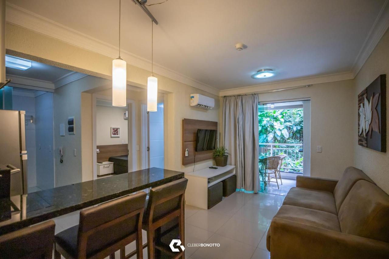 Flat Com Piscina Termica No Bombinhas Summer Beach Bagian luar foto