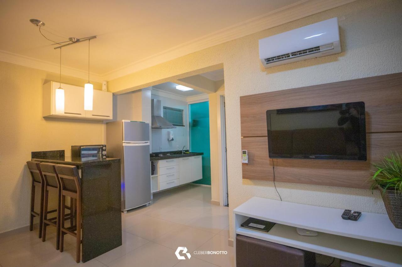Flat Com Piscina Termica No Bombinhas Summer Beach Bagian luar foto