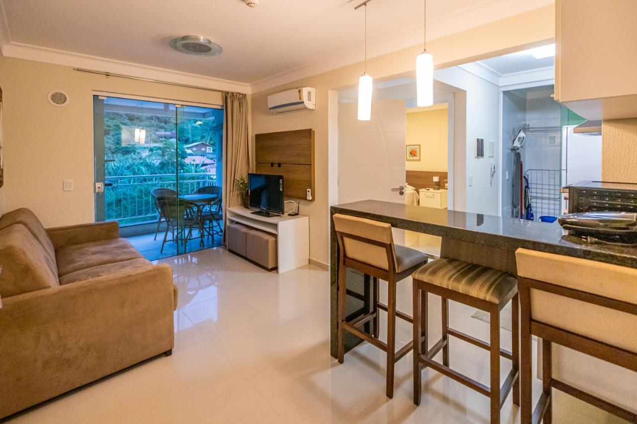 Flat Com Piscina Termica No Bombinhas Summer Beach Bagian luar foto